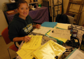 Student Helper Lauren Chavez